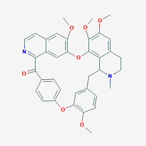 molecular formula C37H34N2O7 B020736 Oxofangchirine CAS No. 102516-53-0