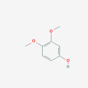 molecular formula C8H10O3 B020763 3,4-Dimethoxyphenol CAS No. 2033-89-8