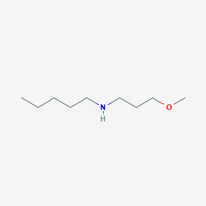 molecular formula C9H21NO B020786 N-(3-Methoxypropyl)pentan-1-amine CAS No. 111106-31-1