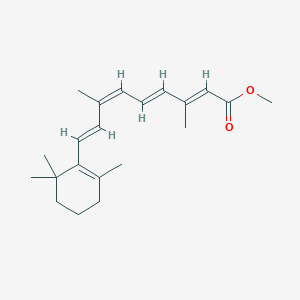 molecular formula C21H30O2 B020795 9-顺-维甲酸甲酯 CAS No. 58526-50-4