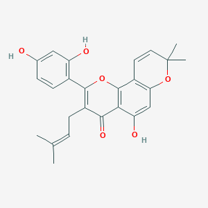 molecular formula C25H24O6 B207952 Morusin CAS No. 62596-29-6