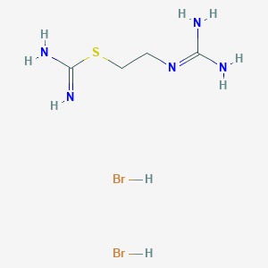 molecular formula C4H13Br2N5S B020805 VUF 8430 dihydrobromide CAS No. 100130-32-3