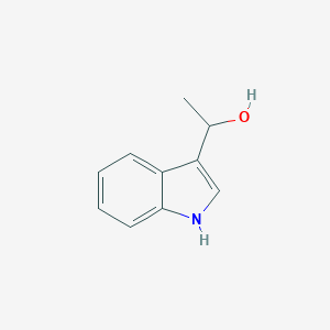 molecular formula C10H11NO B020819 1-(1H-indol-3-yl)ethanol CAS No. 103205-15-8