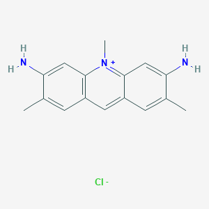 molecular formula C16H18ClN3 B020829 3,6-Diamino-2,7,10-trimethylacridinium chloride CAS No. 6441-73-2