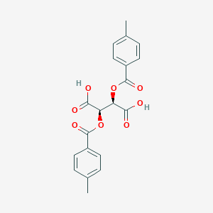 2,3-Bis[(4-methylbenzoyl)oxy]butanedioic acid