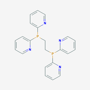 molecular formula C22H20N4P2 B020837 1,2-Bis(di(pyridin-2-yl)phosphino)ethane CAS No. 106308-26-3