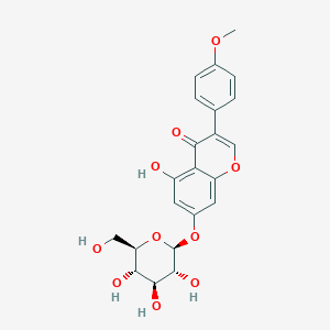 molecular formula C22H22O10 B208393 Sissotrin CAS No. 5928-26-7