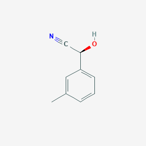 molecular formula C9H9NO B020842 (S)-3-Methylmandelonitrile CAS No. 105367-21-3