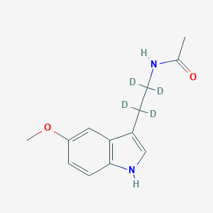molecular formula C13H16N2O2 B020853 Melatonin-d4 CAS No. 66521-38-8