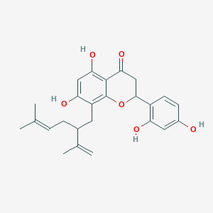 molecular formula C25H28O6 B208610 Kurarinone CAS No. 34981-26-5