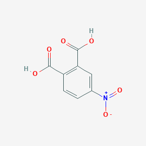 molecular formula C8H5NO6 B020862 4-Nitrophthalic acid CAS No. 610-27-5