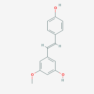 molecular formula C15H14O3 B020863 Pinostilbene CAS No. 42438-89-1