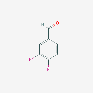 molecular formula C7H4F2O B020872 3,4-Difluorobenzaldehyde CAS No. 34036-07-2