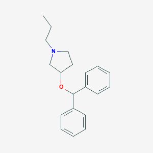 3-(Diphenylmethoxy)-1-propylpyrrolidine