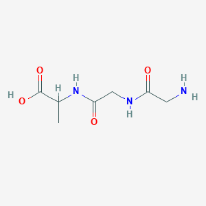 molecular formula C7H13N3O4 B020919 Gly-gly-ala CAS No. 19729-30-7