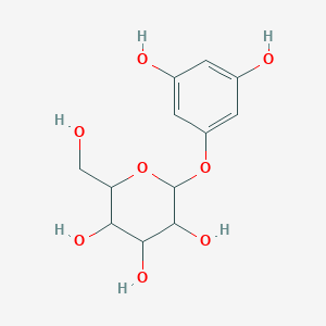 (2S,3R,4S,5S,6R)-2-(3,5-dihydroxyphenoxy)-6-(hydroxymethyl)oxane-3,4,5-triol