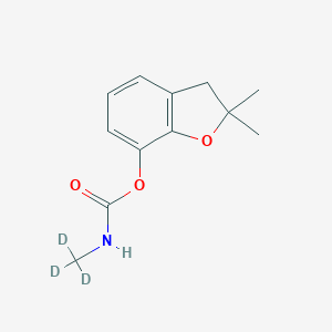 molecular formula C12H15NO3 B020933 Carbofuran-d3 CAS No. 1007459-98-4