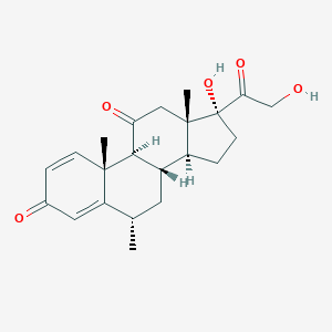 molecular formula C22H28O5 B020967 6alpha-Methylprednisone CAS No. 91523-05-6