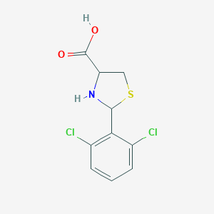 2-(2,6-Dichlorophenyl)-1,3-thiazolidine-4-carboxylic acid
