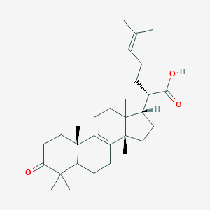 (2S)-6-Methyl-2-[(10S,14S,17S)-4,4,10,13,14-pentamethyl-3-oxo-1,2,5,6,7,11,12,15,16,17-decahydrocyclopenta[a]phenanthren-17-yl]hept-5-enoic acid