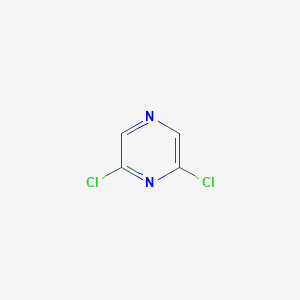 molecular formula C4H2Cl2N2 B021018 2,6-二氯吡嗪 CAS No. 4774-14-5