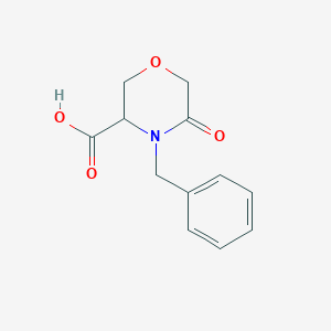 4-Benzyl-5-oxomorpholine-3-carboxylic acid