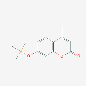 molecular formula C13H16O3Si B021024 4-Methyl-7-trimethylsiloxycoumarin CAS No. 67909-31-3