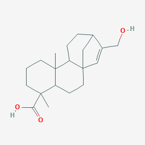molecular formula C20H30O3 B210243 ent-17-Hydroxy-15-kauren-19-oic acid CAS No. 35030-38-7