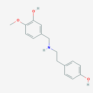 molecular formula C16H19NO3 B021032 4'-O-Methylnorbelladine CAS No. 4579-60-6
