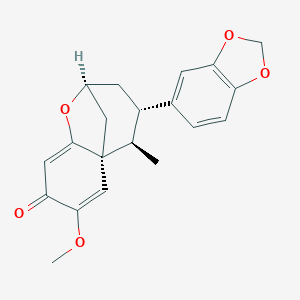 molecular formula C20H20O5 B021036 福藤酮 CAS No. 19913-01-0
