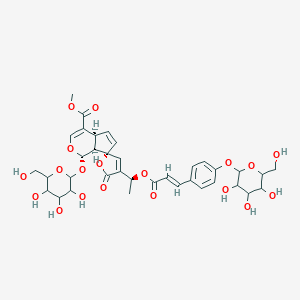 molecular formula C36H42O19 B210384 Protoplumericin A CAS No. 80396-57-2