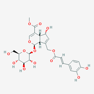 molecular formula C26H30O14 B210404 10-O-Caffeoyl-6-epiferetoside CAS No. 83348-22-5