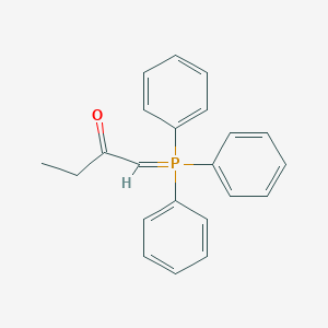 molecular formula C22H21OP B021046 1-(Triphenyl-lambda5-phosphanylidene)-butan-2-one CAS No. 19753-66-3