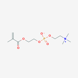 molecular formula C11H22NO6P B021052 2-Methacryloyloxyethyl phosphorylcholine CAS No. 67881-98-5