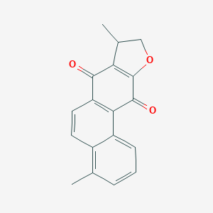 molecular formula C18H14O3 B210586 Phenanthro[3,2-b]furan-7,11-dione, 8,9-dihydro-4,8-dimethyl- CAS No. 20958-18-3