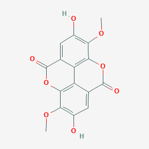 molecular formula C16H10O8 B021063 3,3'-Di-O-methylellagic acid CAS No. 2239-88-5