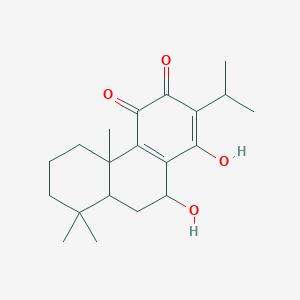 molecular formula C20H28O4 B210639 Taxoquinone CAS No. 21764-41-0