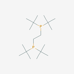 molecular formula C18H40P2 B021065 1,2-Bis(DI-tert-butylphosphino)ethane CAS No. 107783-62-0