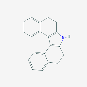 molecular formula C20H17N B021068 6,7,8,9-Tetrahydro-5H-dibenzo[c,g]carbazole CAS No. 117766-87-7