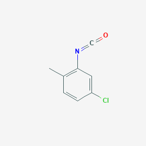 molecular formula C8H6ClNO B021075 5-氯-2-甲基苯异氰酸酯 CAS No. 40411-27-6