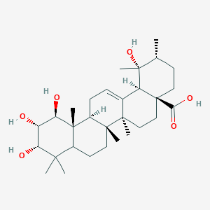 molecular formula C30H48O6 B210918 1beta-Hydroxyeuscaphic acid CAS No. 120211-98-5