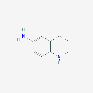 molecular formula C9H12N2 B021092 1,2,3,4-Tetrahydroquinolin-6-amine CAS No. 103796-41-4