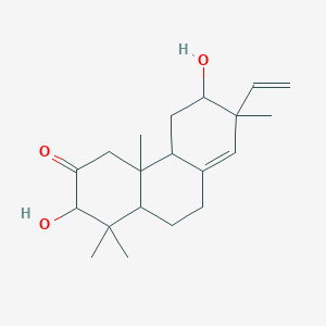 molecular formula C20H30O3 B211236 Yucalexin P17 CAS No. 119642-82-9