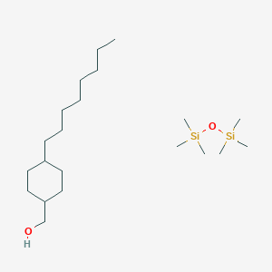 (4-Octylcyclohexyl)methanol;trimethyl(trimethylsilyloxy)silane
