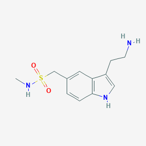 molecular formula C12H17N3O2S B021133 Didesmethyl sumatriptan CAS No. 88919-22-6