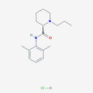 molecular formula C17H27ClN2O B211342 Ropivacaine Hydrochloride CAS No. 98717-15-8