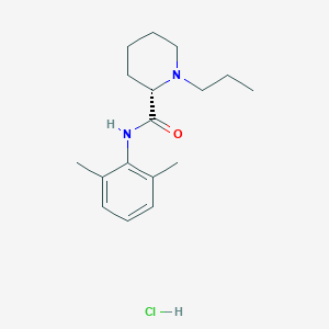molecular formula C17H27ClN2O B211342 罗哌卡因盐酸盐 CAS No. 98717-15-8