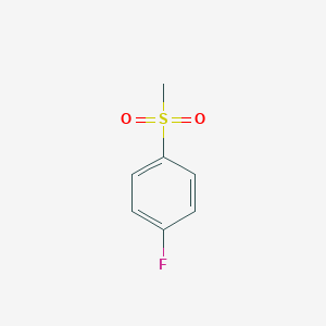 molecular formula C7H7FO2S B021136 4-Fluorophenyl methyl sulfone CAS No. 455-15-2