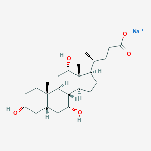 molecular formula C24H39NaO5 B211398 Sodium cholate CAS No. 361-09-1