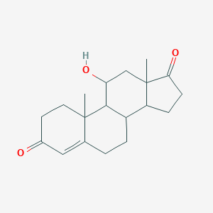 molecular formula C19H26O3 B211418 11b-Hydroxyandrost-4-ene-3,17-dione CAS No. 564-33-0